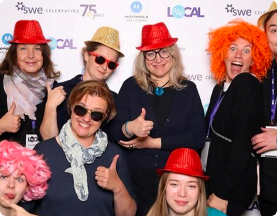 The Wise Bohemian River team at an event