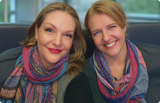 Naďa Šulcová and Jana Kosťová