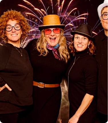 The Wise Bohemian River team at an event